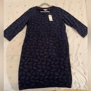 Boden Hannah Sweatshirt Dress, NWT